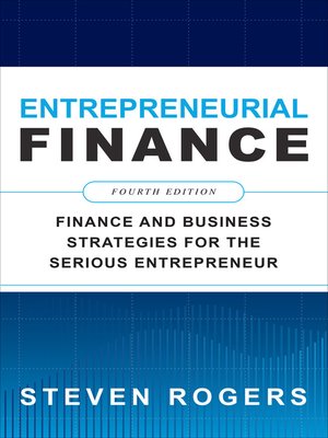 cover image of Entrepreneurial Finance